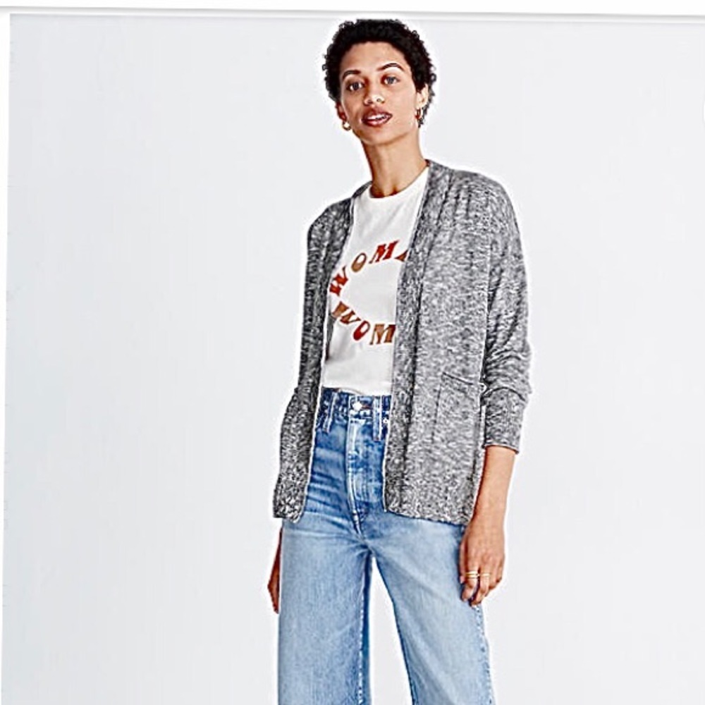 Madewell Marled Bradley Cardigan Sweater NWT